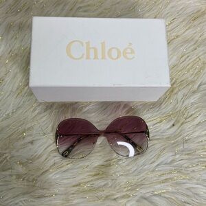 Chloe Pink Gradient Sunglasses